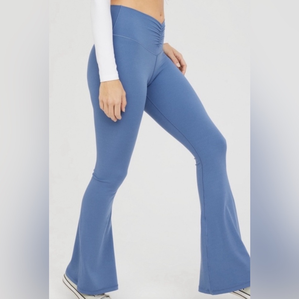 Aerie Blue Flair Leggings